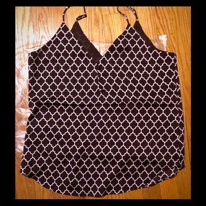 NWT EXPRESS PATTERNED SPAGHETTI STRAP CAMISOLE TOP